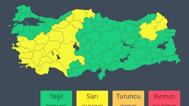 Sağanak Yağış Uyarısı