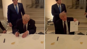 İran ile mutabakat zaptını imzalayan Trump: Bu kolay değildi