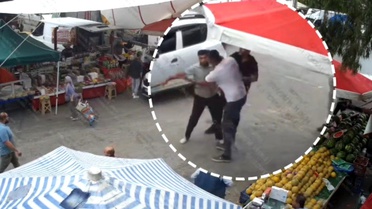 İzmir'de zabıta ekiplerine bıçaklı ve kasalı saldırı: Şüpheli gözaltına alındı