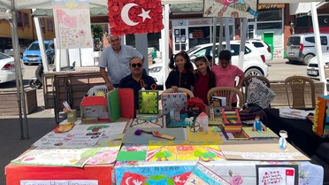 Kızılcahamam'da eTwinning projeleri yıl sonu sergisi yoğun ilgi gördü