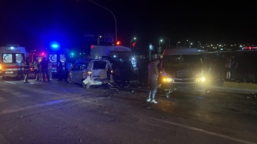 Niğde'de zincirleme kaza: 10 yaralı