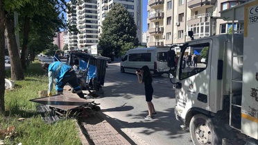 Kayseri'de Moped-Otomobil Kazası: 5 Yaralı