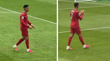 Ronaldo'ya bir şok da tribünden! Demokratik Kongolular hiç acımadı bile