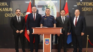 Dernek Başkanlarından Jandarma Komutanına Ziyaret