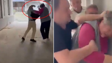 Ukrayna'da skandal görüntü! Türk restoran sahibi yaşlı kadını öldüresiye dövdü