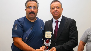 Uşak'ta 20 Kahramana Kan Bağışı Plaque Töreni