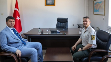 Vali Kalaylı'dan Askerlik Şubesi'ne ziyaret