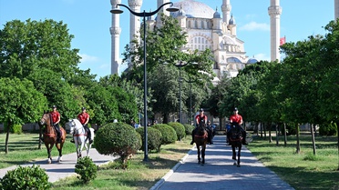 Adana'da Dronla Güvenlik Uygulaması