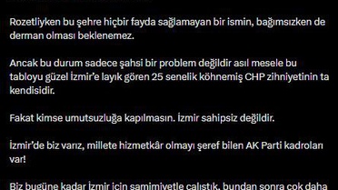 AK Parti Genel Sekreteri Eyyüp Kadir İnan'dan Cemil Tugay'ın CHP'den istifasına ilk yorum