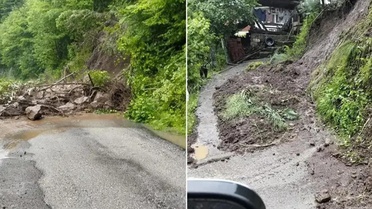 Artvin'de sağanak taşkına yol açtı