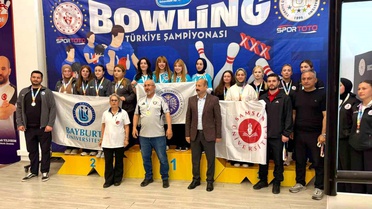 Atatürk Üniversitesi Bowling'de Zirveye Çıktı