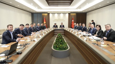 Türk ve Kırgız Bakanlardan İşbirliği Anlaşması