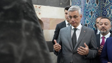 Bakan Memişoğlu'ndan Şam'da cuma namazı