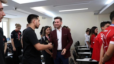 Başkan Kadir Tatık, Tavas'ın gururlandıran şampiyonları ağırladı