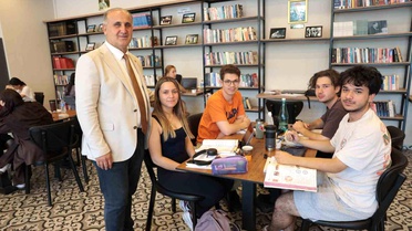 Başkan Kaya'dan YKS öncesi öğrencilere moral ziyareti
