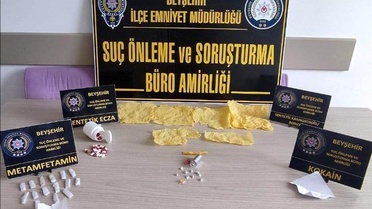 Beyşehir'de Uyuşturucu Operasyonu: 3 Gözaltı
