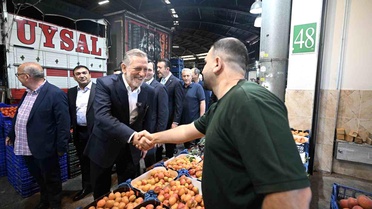 BTSO'dan Kent Hali Ziyareti