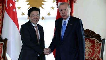 Erdoğan, Singapur Başbakanı Wong'u kabul etti