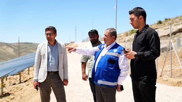 Darende Belediyesi'nin GES projesi devreye alındı