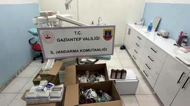 Gaziantep'te Ruhsatsız Diş Kliniğine Operasyon