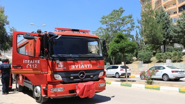 Kilis'te Evde Yangın: 4 Kişi Hastaneye Kaldırıldı