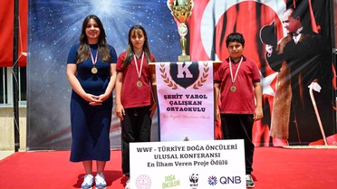 Kırklareli'den ödüllü çevre projesi