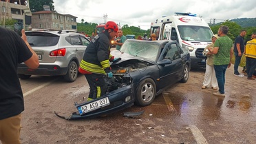 Fatsa'da Trafik Kazası: 5 Yaralı