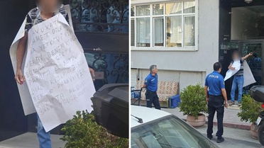 Parasına haciz uygulandığı iddiasıyla kendisine zarar vermeye çalıştı