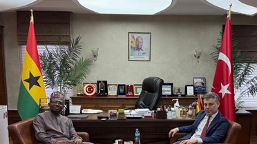 SANKON'dan Gana Büyükelçisi'ne Ziyaret
