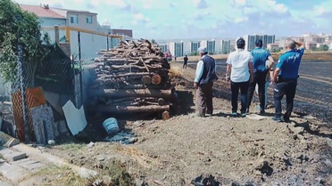 Silivri'de Yangın: Gecekondu Tehlikede