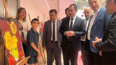 Tavşanlı'da 'Özel' öğrenciler içlerindeki cevheri eserlerine yansıttı
