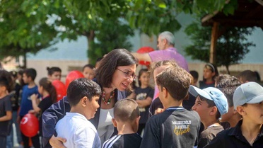 Uşak Belediye Başkan Vekili Özkan öğrencilerle bir araya geldi