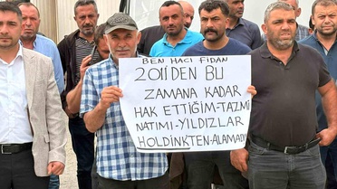 Yozgat'ta Maden İşçileri Maaşlarını İstiyor