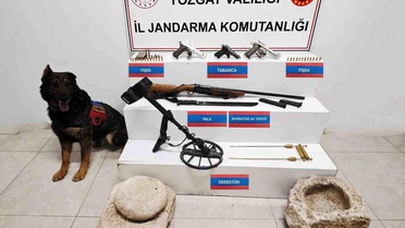 Yozgat'ta Tarihi Eser ve Silah Operasyonu