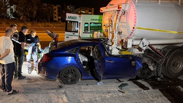 Adana'da Trafik Kazası: Bir Ölü, İki Yaralı