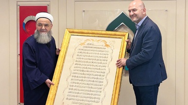 Süleyman Soylu, Cübbeli Ahmet'i ziyaret etti