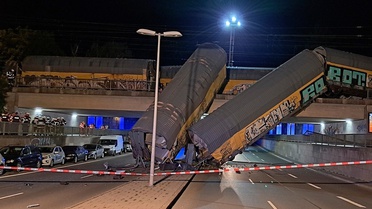 Münih'te Yük Trenleri Çarpıştı: 1 Ölü