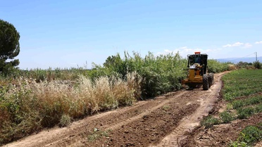 Başkan Şimşek'ten ova yollarına yerinde inceleme