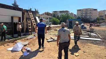 Battalgazi zabıtası YKS için sahadaydı