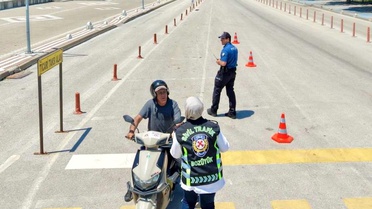 Drone ile Trafik Denetimi Bozüyük'te