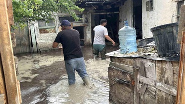 Burdur'da Sağanak Yağışla Su Baskınları