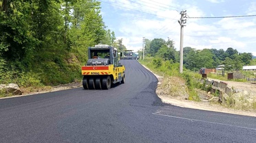 Darıyeri Köyü'ne Asfalt Yolu
