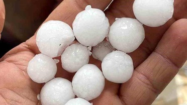 Kayseri'de Dolu Tarım Alanlarını Vurdu