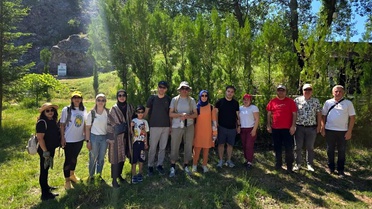 Harmankaya'da doğa ve sanat buluşması
