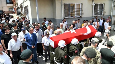 Kıbrıs Gazisi İbrahim Bahçeli Son Yolculuğuna Uğurlandı