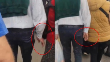 Pazarda sapık var! Yaşlı adam gördüğü her kadını taciz etti