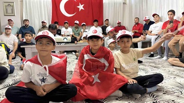 Osmaniye'de Sabah Namazı ve Dünya Kupası Coşkusu