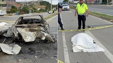 Refakatçi olarak hastaneye giderken feci son
