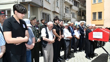 Kıbrıs Gazisi İbrahim Bahçeli Son Yolculuğuna Uğurlandı