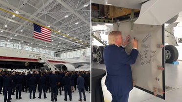Trump'ın yeni Air Force One'ı ABD'ye ulaştı! Değeri dudak uçuklatıyor